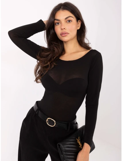 Bluzka IT BZ model 21755193 czarny - FPrice Bluzka IT BZ model 21755193 czarny - FPrice