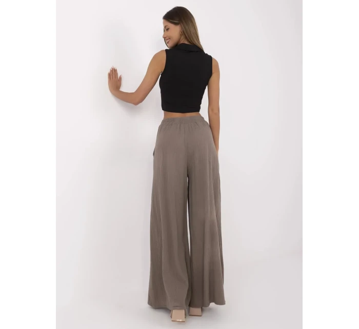 Kalhoty MI SP 2563.84 hnědé