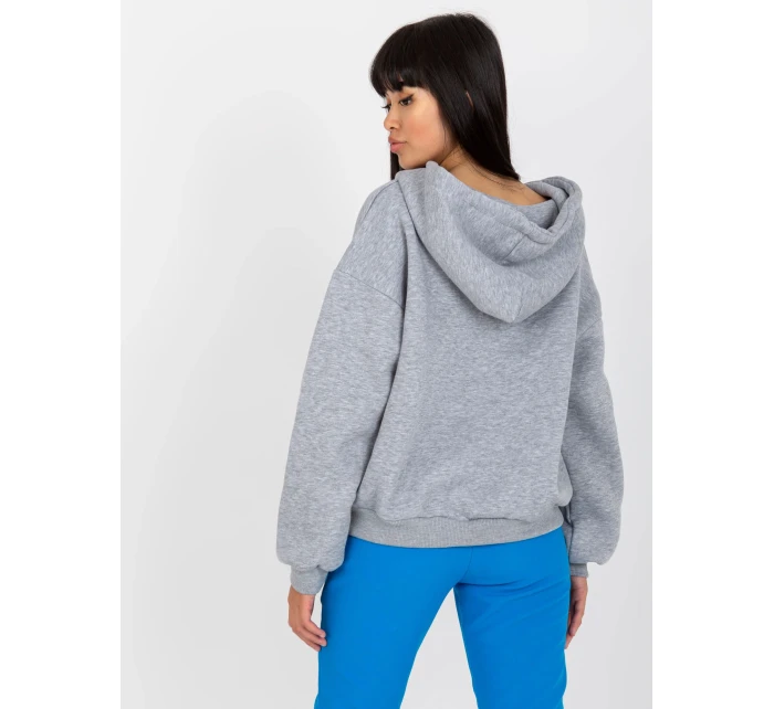 Mikina RV BL 7998.60P šedá