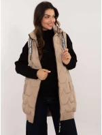 Kamizelka SK KZ HH model 21462800 beżowy - FPrice Kamizelka SK KZ HH model 21462800 beżowy - FPrice