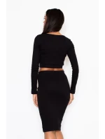 Souprava  černá +  model 18488122 - Figl