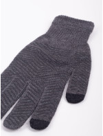 Pánské dotykové rukavice model 17962043 Grey - Yoclub
