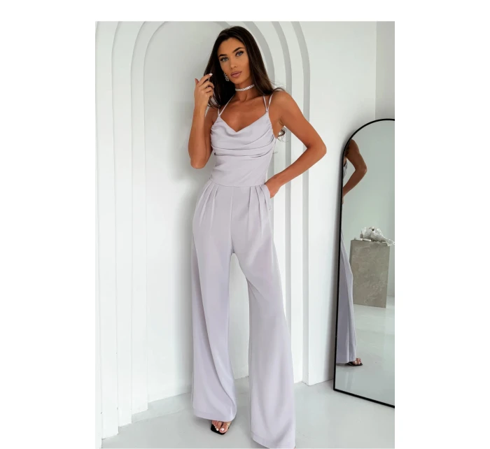 Dámský Overal  208914 šedý - With You