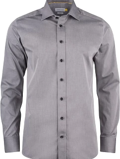 J.Harvest & Frost YB 50 Slim Men Keprová košile s dlouhým rukávem 63.5002 grey