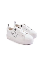 Dětská sportovní obuv Šněrovací Big Star KK374222 Bíle