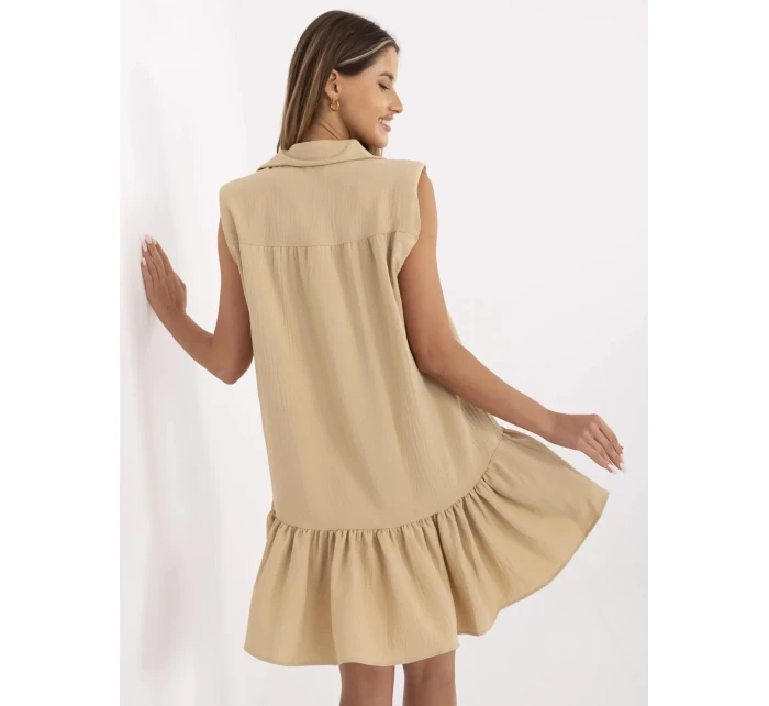 Šaty 341 SK 5183.08 béžová