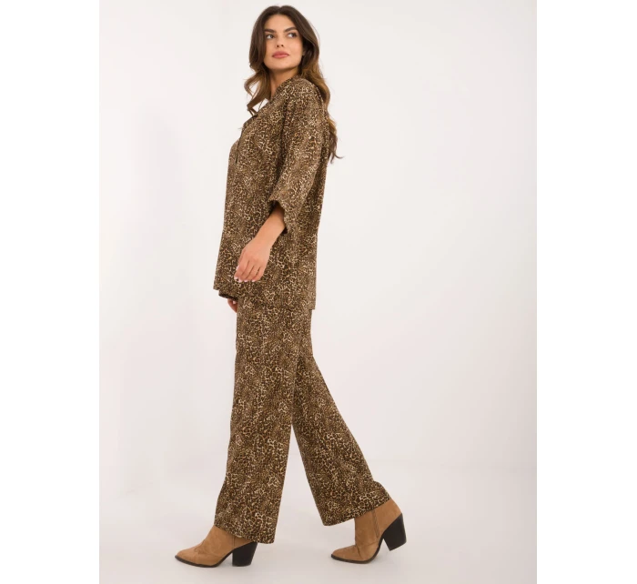 Komplet DHJ KMPL czarno beżowy model 20493310 - FPrice Komplet DHJ KMPL czarno beżowy model 20493310 - FPrice