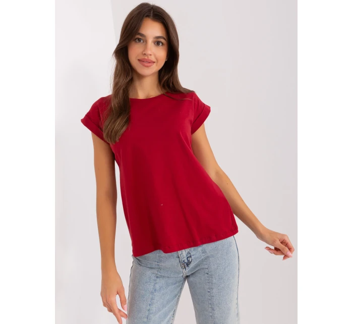 Tričko RV TS 4833.00X bordó