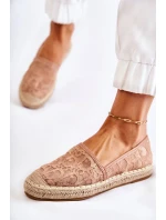 Klasické dámské espadrilky prolamované nude Catris Klasické dámské espadrilky prolamované nude Catris