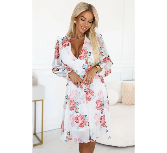 Dámské šaty model 21271456 - numoco Dámské šaty model 21271456 - numoco