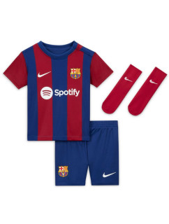 Nike FC Barcelona 2023/24 Home Jr fotbalový set DX2815-456 dětské