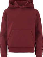 Craft Corporate Community 2.0 Hoodie Jr Dětská mikina s kapucí 81.5322 maroon