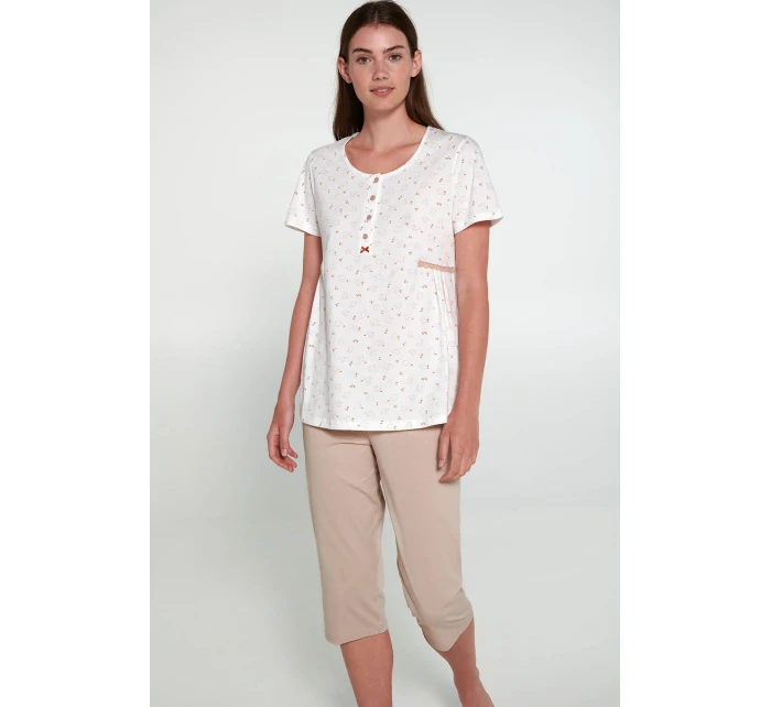 Vamp - Pyžamo s knoflíkovou légou 20386 - Vamp