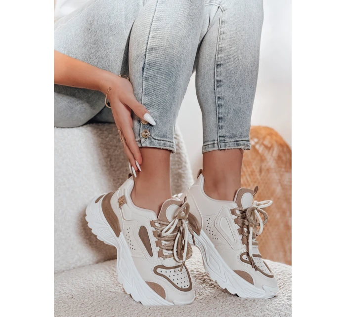 CELESTIC dámské tenisky na platformě béžové FashionStreet ZY0818