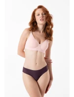 Julimex Tmavě švestkové kalhotky Simple Brasil S-XL Julimex Tmavě švestkové kalhotky Simple Brasil S-XL