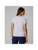 Dámské hladké tričko slim model 22541636 - 4F Dámské hladké tričko slim model 22541636 - 4F