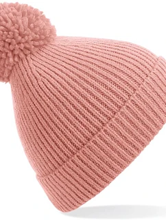 B 382 Pletená čepice s bambulí model 22481752 blush - Beechfield