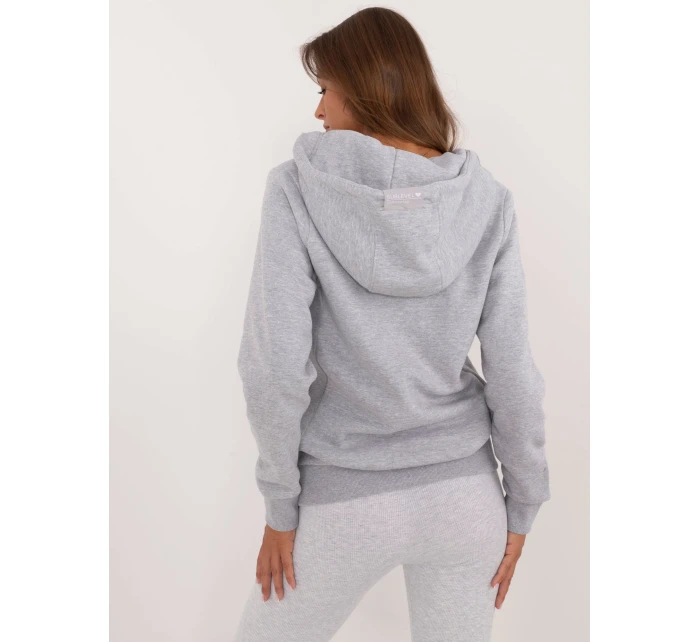 Mikina D10608BC02711B1 šedá Mikina D10608BC02711B1 šedá