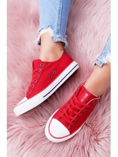 Dámské klasické tenisky Big Star - červené