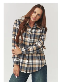 Košile s dlouhým rukávem  model 219732 Makadamia