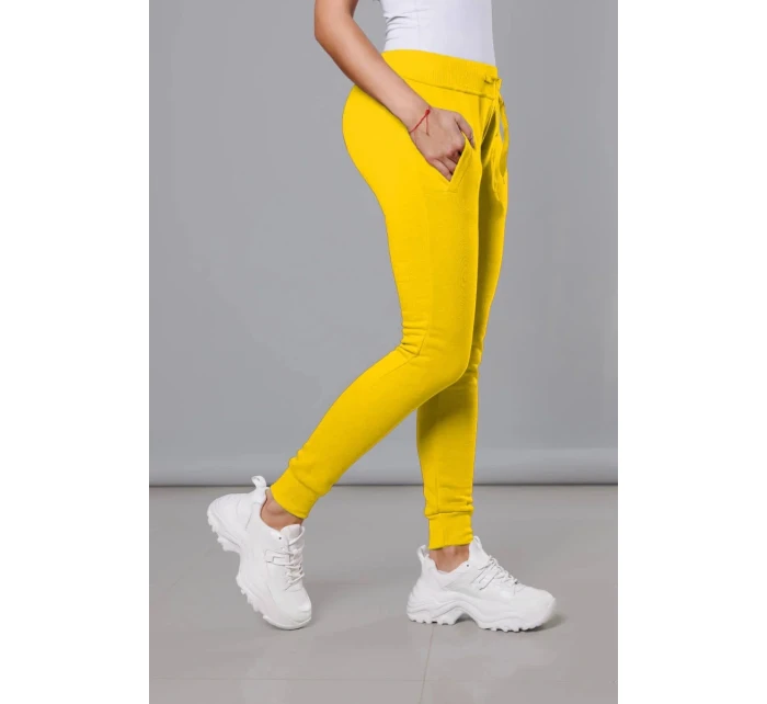 Žluté teplákové kalhoty model 15537903 - J.STYLE