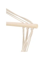 BRAZILSKÁ ZÁVĚSNÁ SEDAČKA HAMAK 100x50CM NATURE S VNITŘNÍM POLŠTÁŘEM JUNGLE LIGHT BRAZILSKÁ ZÁVĚSNÁ SEDAČKA HAMAK 100x50CM NATURE S VNITŘNÍM POLŠTÁŘEM JUNGLE LIGHT