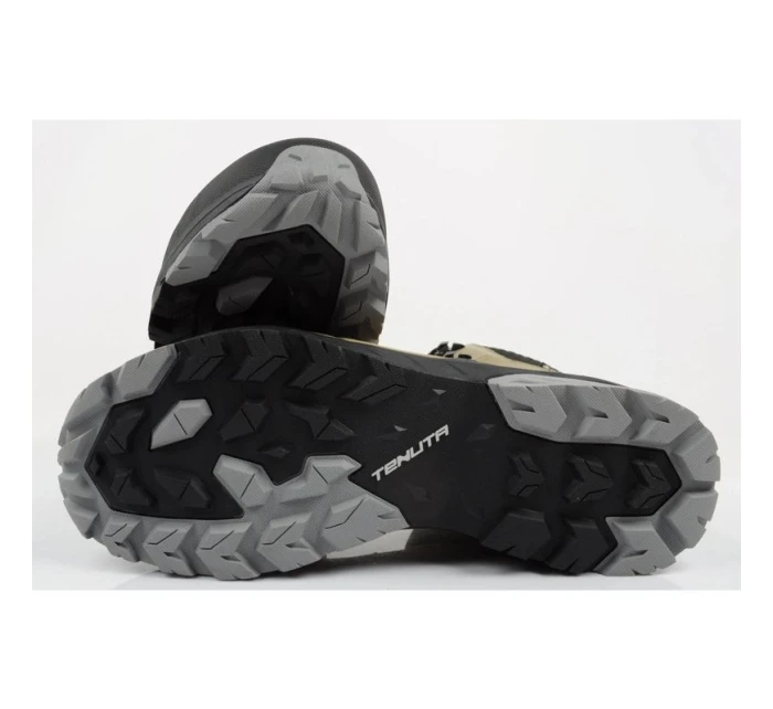 Aku pánská turistická kotníková obuv Reactive Gore-tex béžová