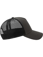 Atlantis Headwear Rapper Cotton-S 5 panelová Trucker kšiltovka 33.0260 dark grey/black Atlantis Headwear Rapper Cotton-S 5 panelová Trucker kšiltovka 33.0260 dark grey/black