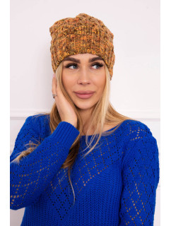 Fleecová čepice  hnědá model 18750835 - K-Fashion