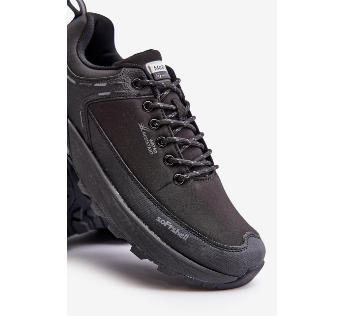 Voděodolné Lehké Sportovní Trekingové Boty Pánské McBraun Černé