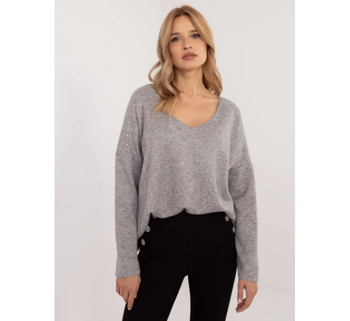 Sweter DHJ SW model 20609065 szary - FPrice