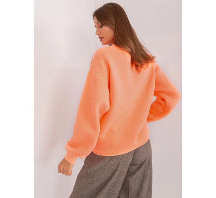 Bluza EM BL 617 model 18985214 fluo pomarańczowy - FPrice Bluza EM BL 617 model 18985214 fluo pomarańczowy - FPrice