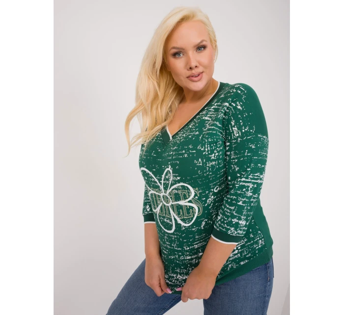 Halenka RV BZ 9442.27 tmavě zelená Halenka RV BZ 9442.27 tmavě zelená