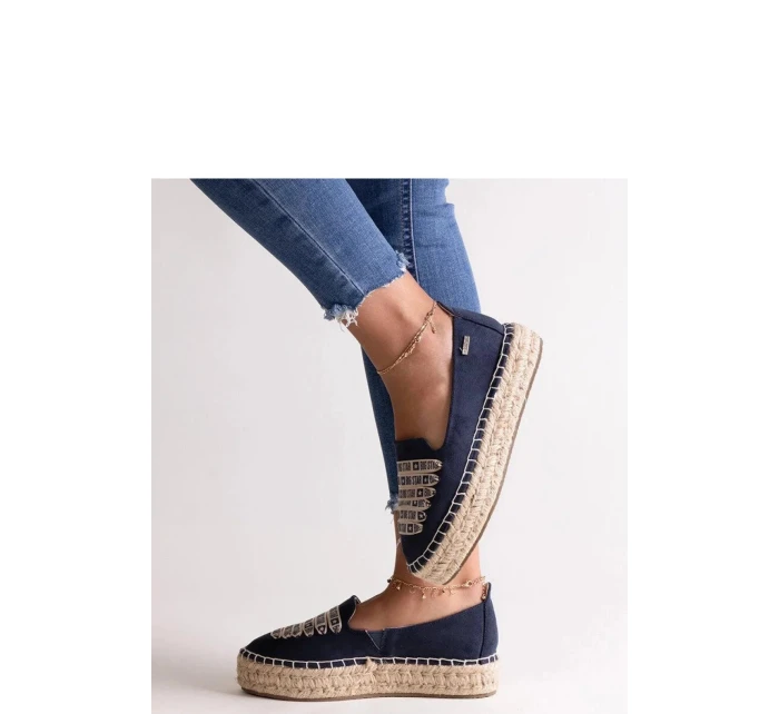 Espadrilky JJ274889 tm.modré - Big Star