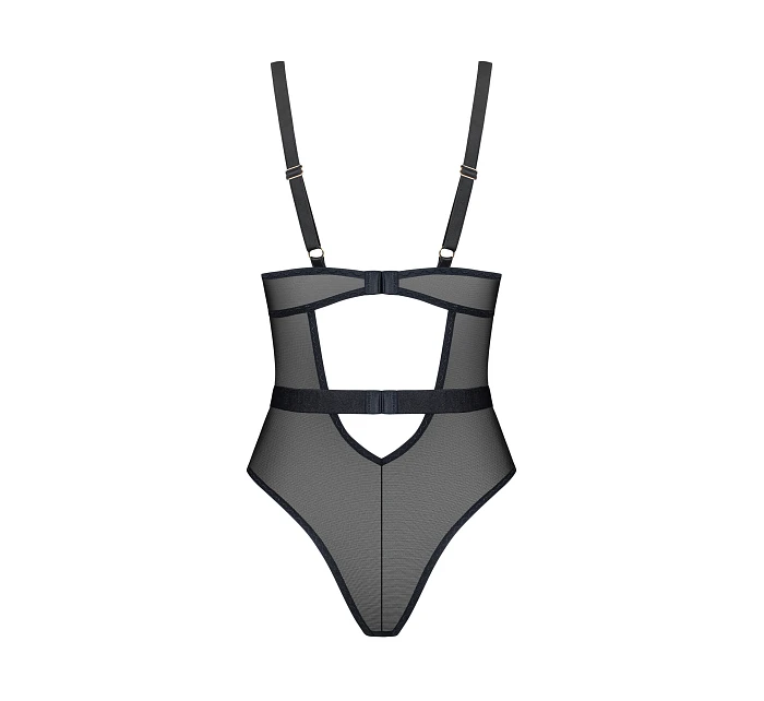 Dámské body  Teddy černé  model 22097958 - Obsessive