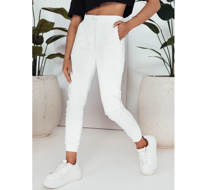 Dámské tepláky MANTI bílé FashionStreet UY2020 Dámské tepláky MANTI bílé FashionStreet UY2020