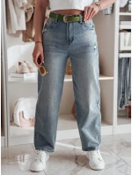 Dámské džínové kalhoty WIDELEGS modré FashionStreet UY2472 Dámské džínové kalhoty WIDELEGS modré FashionStreet UY2472