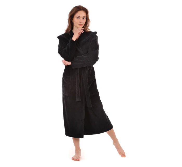 dámský župan Tampa 2149 Black Beauty