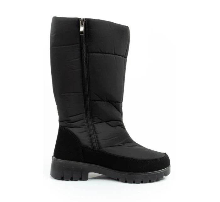 Progress zimní boty sněhule dámské zateplené módní dámské zipy