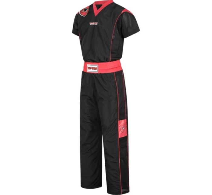 TOP TEN "Star Edition" pointfighting suit černo-červený (WAKO APPROVED new) TOP TEN "Star Edition" pointfighting suit černo-červený (WAKO APPROVED new)