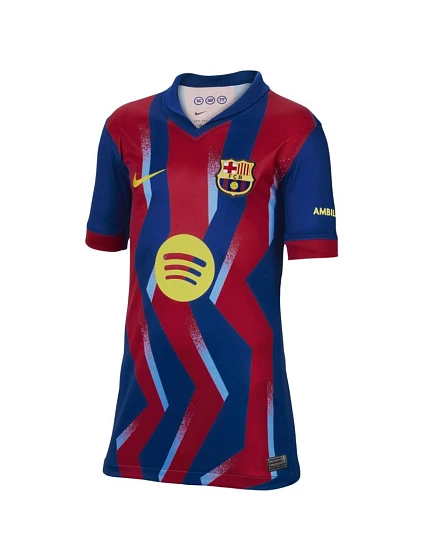 Dětský dres FC Barcelona Stadium tmavě modrý a červený model 22226322 - NIKE Dětský dres FC Barcelona Stadium tmavě modrý a červený model 22226322 - NIKE