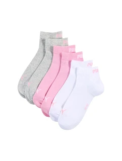 Ponožky Quarter balení po 3 šedé 11 model 22289616 - Puma