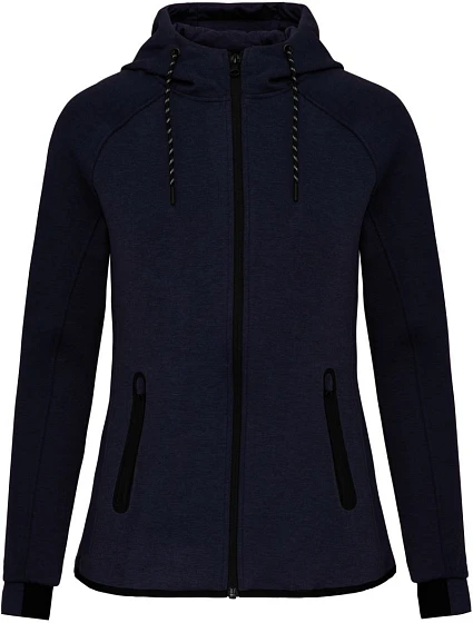 Kariban ProAct PA 359 Dámská tréninková bunda 20.P359 french navy heather Kariban ProAct PA 359 Dámská tréninková bunda 20.P359 french navy heather