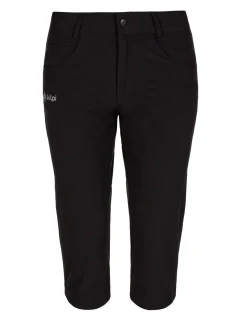 Dámské outdoorové 3/4 kalhoty Trenta-w černá - Kilpi