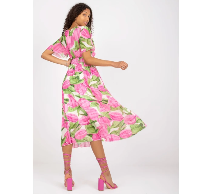 Šaty DHJ SK 11331 2.32 růžová