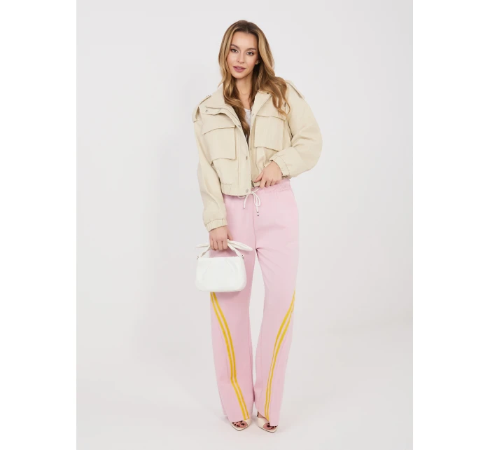 Spodnie dresowe IT DR model 22027580 jasny różowy - FPrice