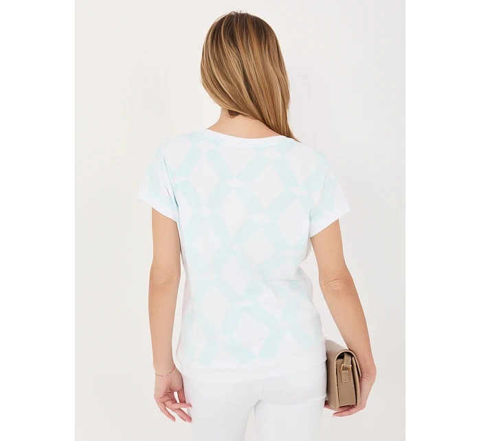 Bluzka RV BZ model 22102597 mietowy - FPrice Bluzka RV BZ model 22102597 mietowy - FPrice