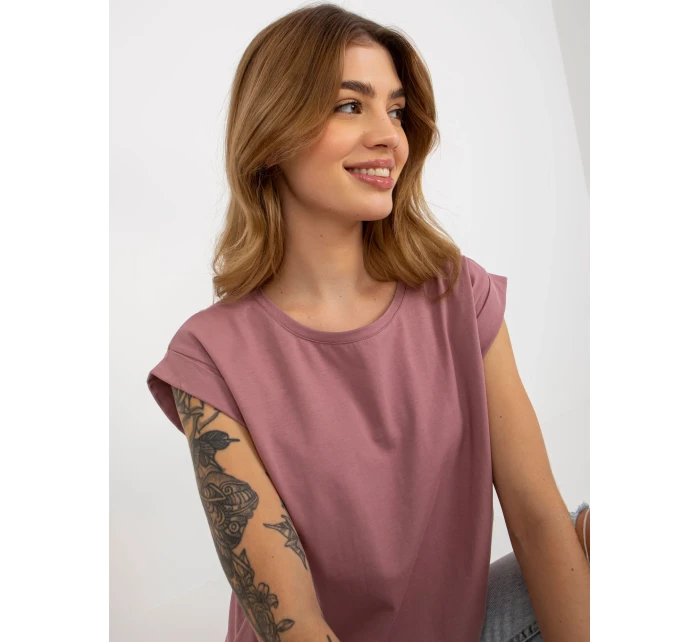 Tričko RV TS 4833.52 tmavě růžová