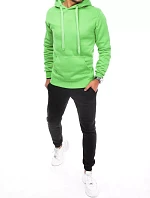 FashionStreet pánská zeleno-černá tepláková souprava AX0646