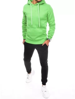 Pánská zeleno-černá tepláková souprava Dstreet AX0646